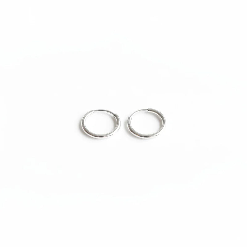 CANDONGA PIRCING CLASIC PLATA 1CM