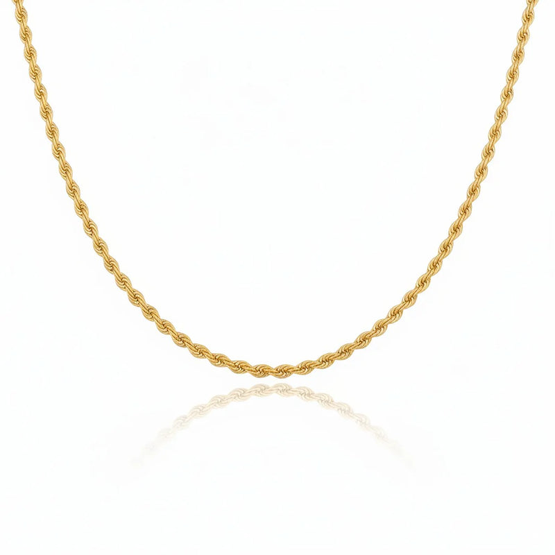 CADENA PLATA L LAZO 2MM 45CM