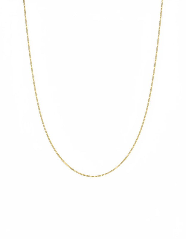 CADENA PLATA L CUBANITA 1MM 6OCM