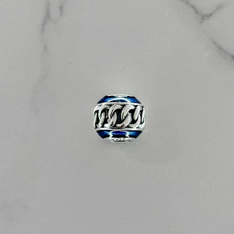 CHARMS LUXURY TEJIDO CUBANO AZUL MARINO