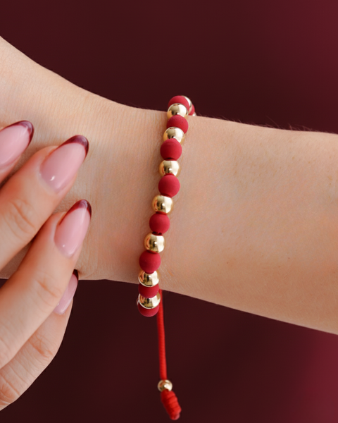 BRAZALETE INTER NEO 6MM ROJO