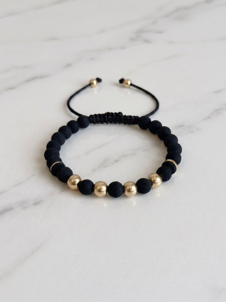 BRAZALETE IMEPERIAL 6MM NEGRO