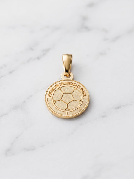 DIJE DE LA SELECCION COLOMBIA GOLD 1.1CM