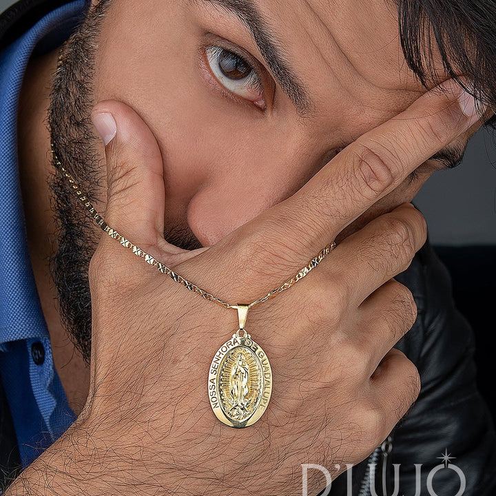 Dije Virgen Guadalupe Grande dlujo-joyeria