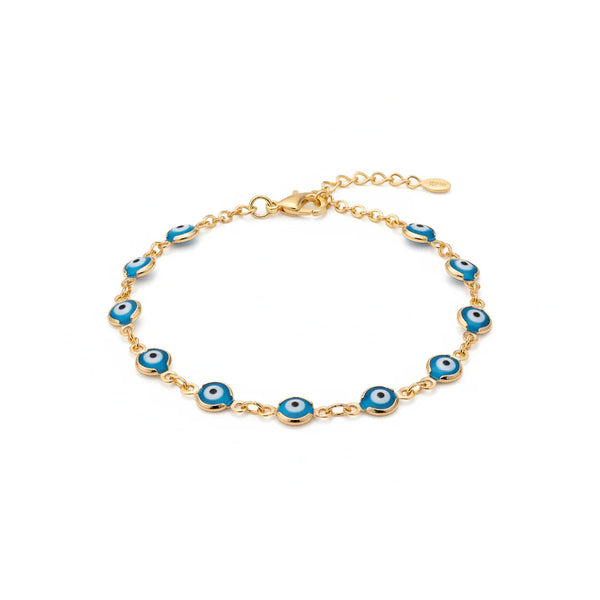 TOBILLERA OJO TURCO AZUL 25CM