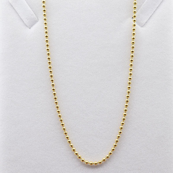 CADENA MILITAR 2.5MM 50CM UNISEX