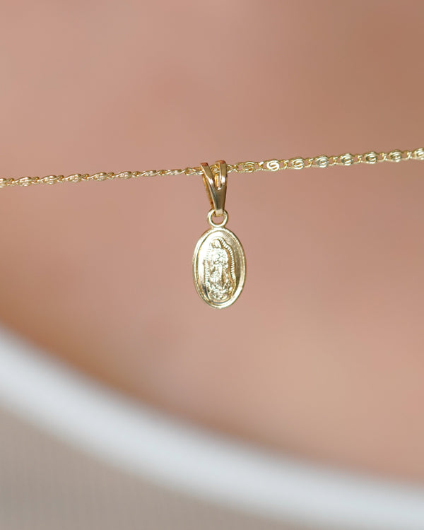 DIJE MINI GUADALUPE ED GOLD 1CM