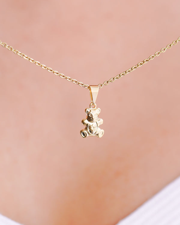 DIJE OSITO TIERNO PURE GOLD 1CM