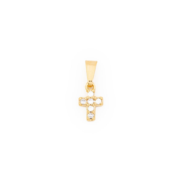 DIJE CRUZ MINI CIRCONIAS