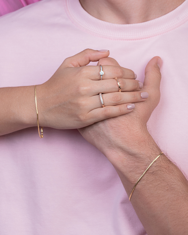 COMBO PAREJA PULSERAS SERPIENTE