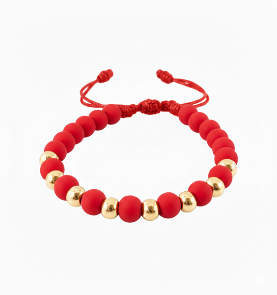 BRAZALETE INTER NEO 6MM ROJO