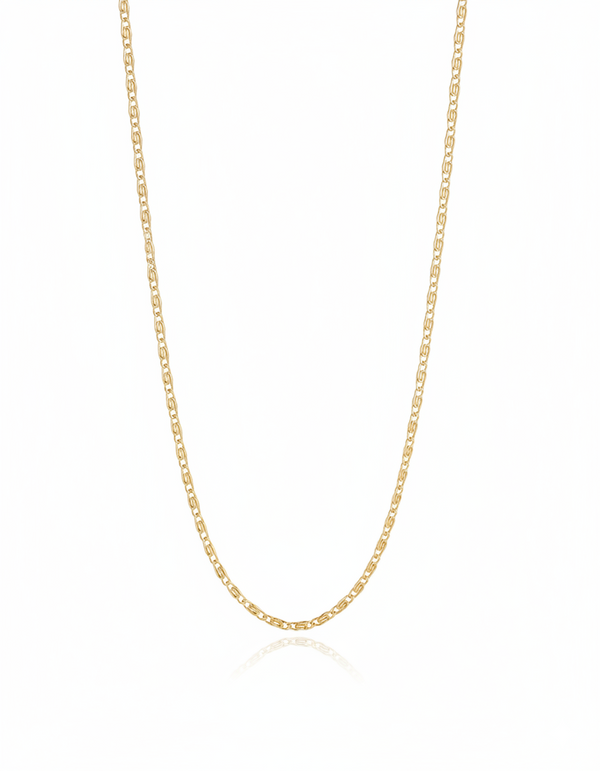 CADENA CARACOL 2MM 60CM