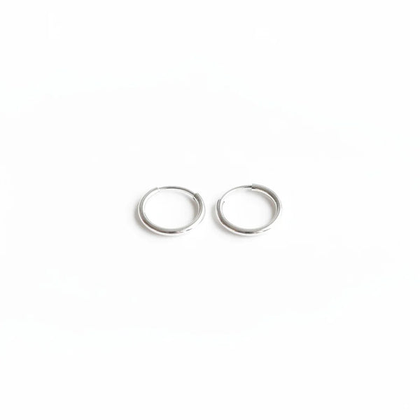 CANDONGA PIRCING CLASIC PLATA 1CM