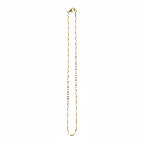 CADENA BASIC AROS 1MM 45CM+5CM