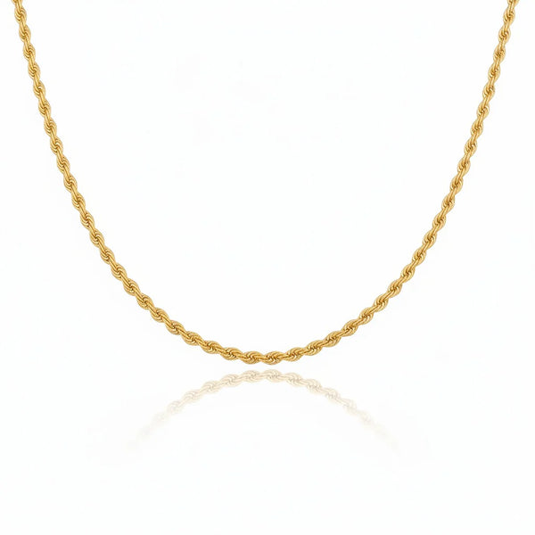 CADENA PLATA L LAZO 2MM 45CM