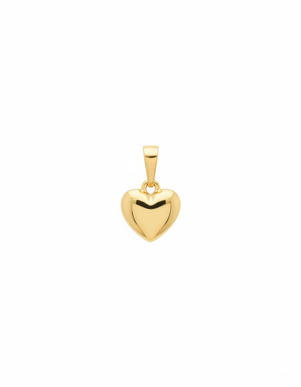 D CORAZON LISO GOLD 1,2CM