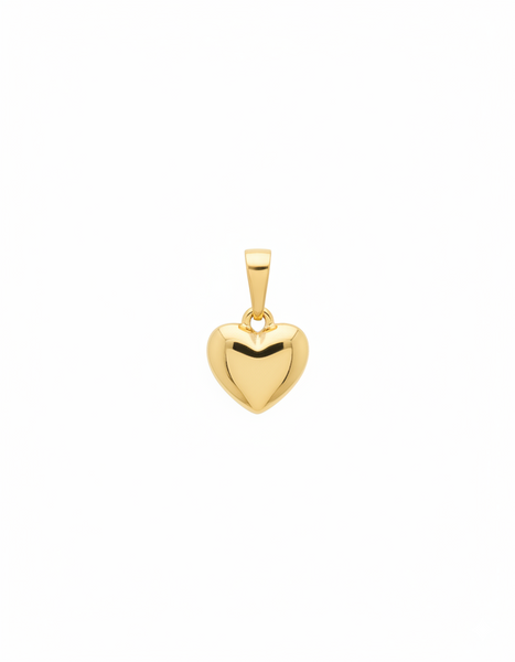 D CORAZON LISO GOLD 1,2CM