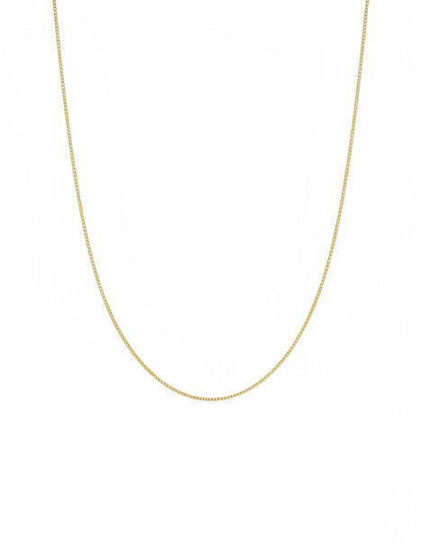 CADENA PLATA L CUBANITA 1MM 6OCM