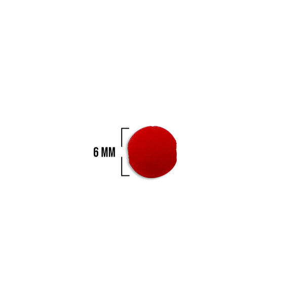 NEOPRENO ROJO LISO 6MM (UNIDAD)