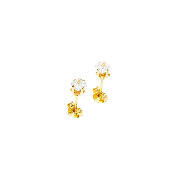 TOPO CIRCON CUADRADO CRISTAL 3MM