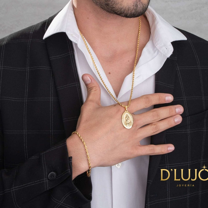 Dije Virgen Guadalupe Grande dlujo-joyeria
