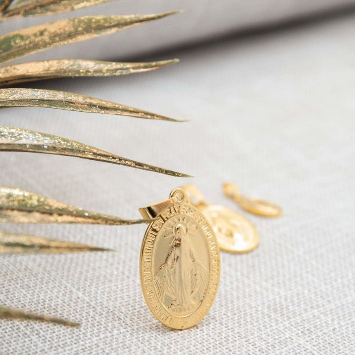 Dije Virgen Milagrosa grande dlujo-joyeria