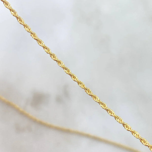 CADENA PLATA L LAZO 2MM 45CM